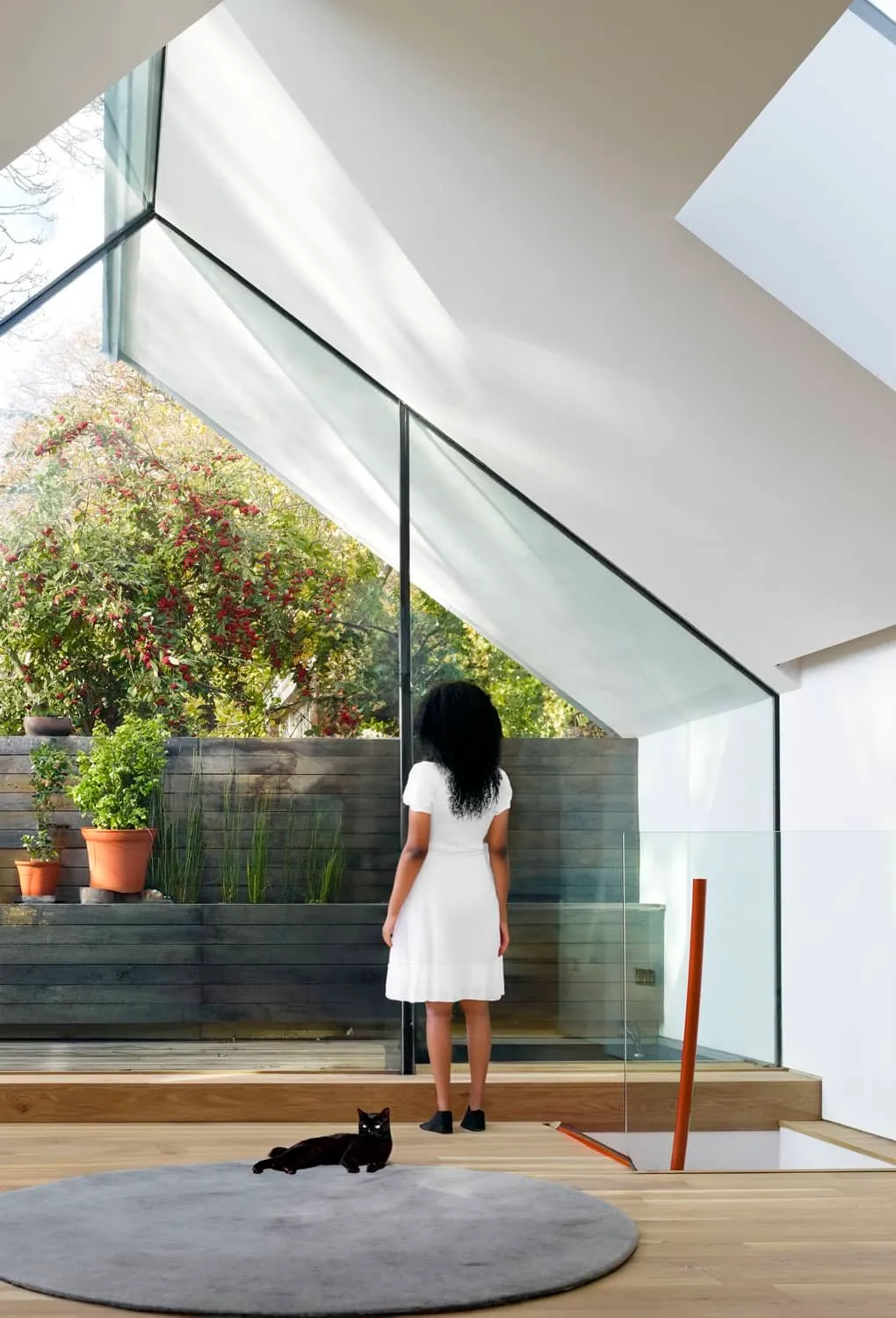 AD House, York &mdash; Stair and external terrace