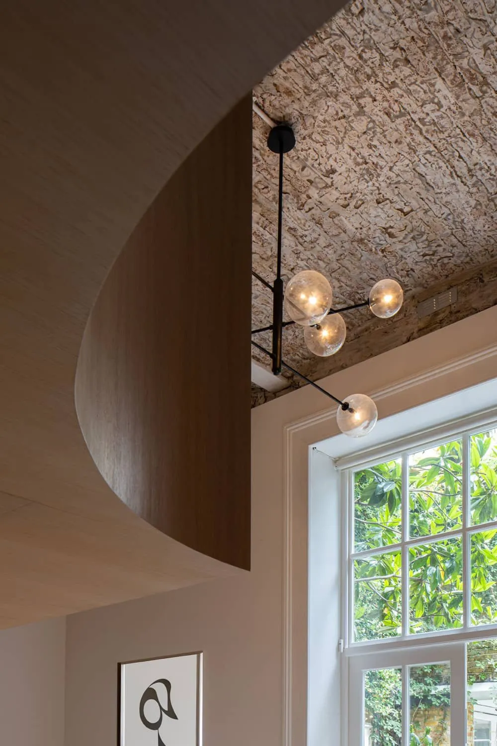 Arch Study, Notting Hill, W11 &mdash; Arch study curved joinery