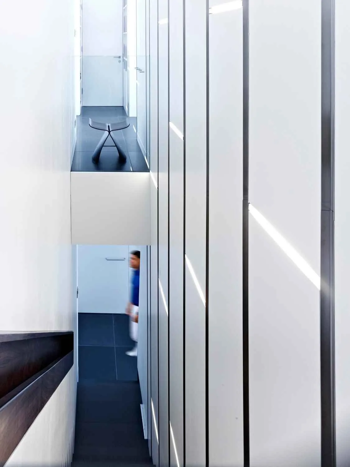 Canyon House, Clerkenwell, EC1 &mdash; Stair and handrail