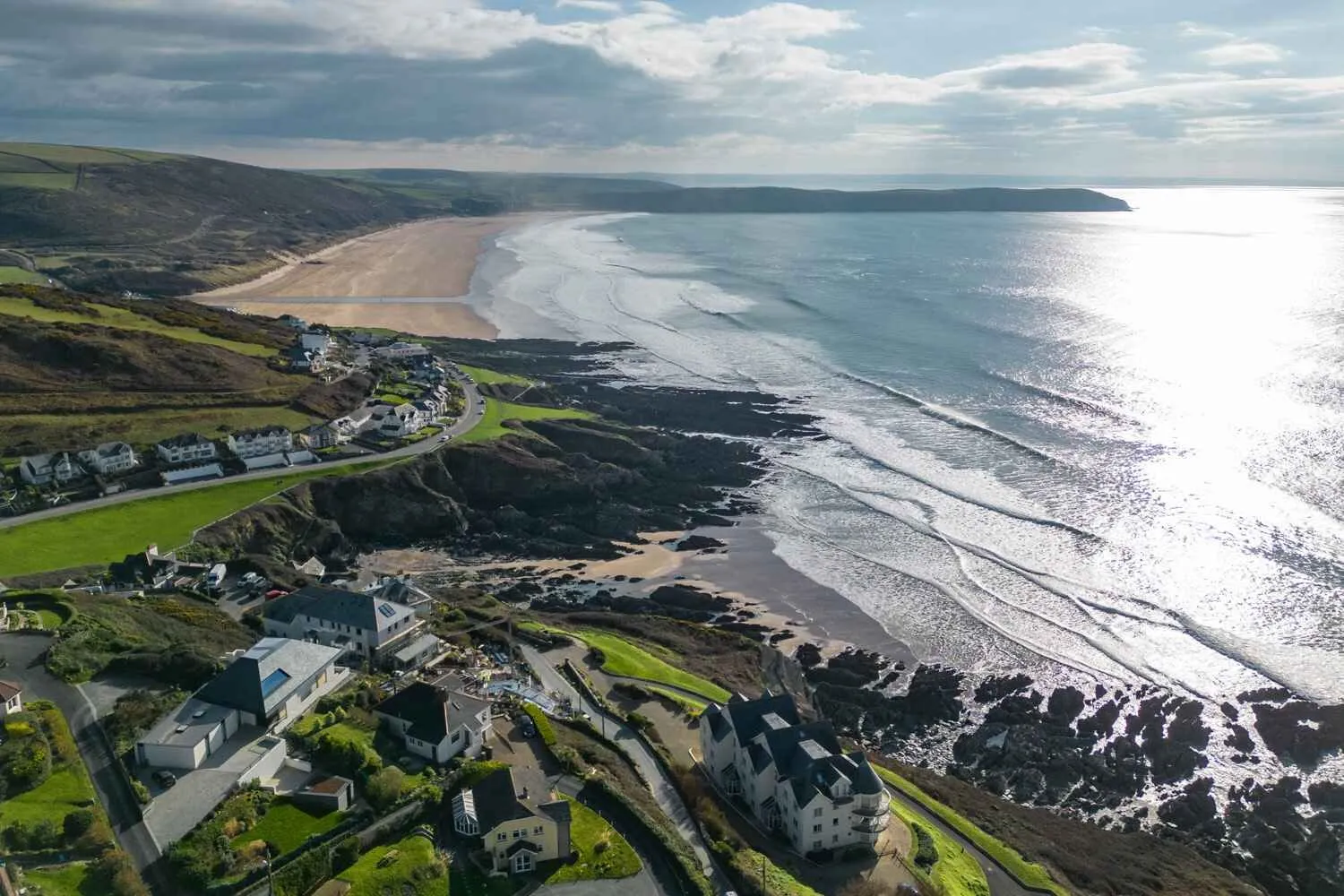 Cove Ridge — view across the coast
