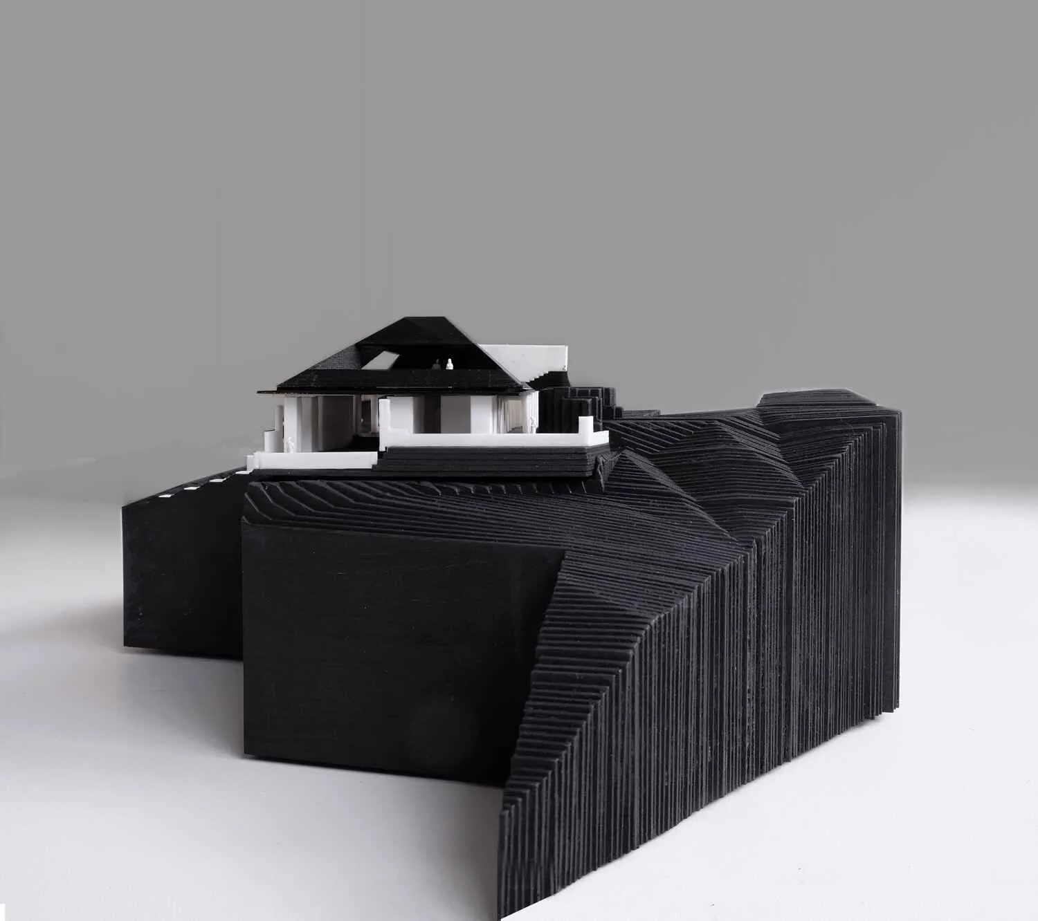 Cove Ridge, North Devon coast &mdash; Model