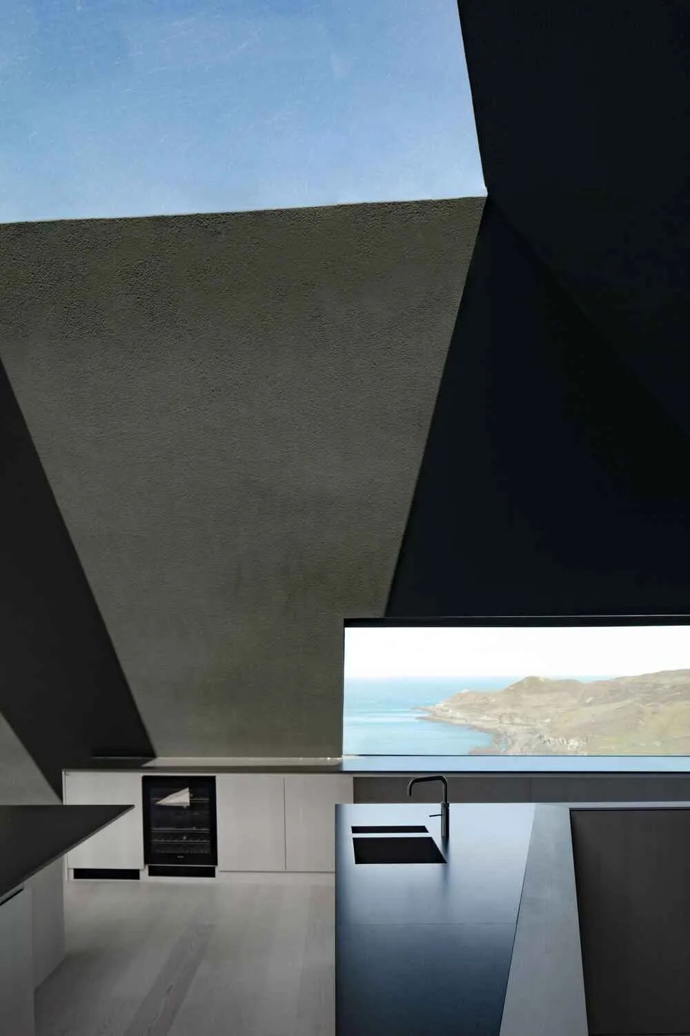 Cove Ridge, North Devon coast &mdash; View from window