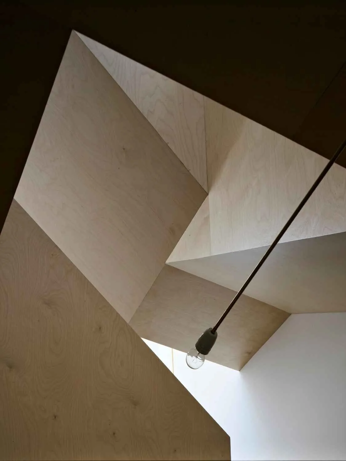 Folded House, Islington, N1 &mdash; Spiral stair detail