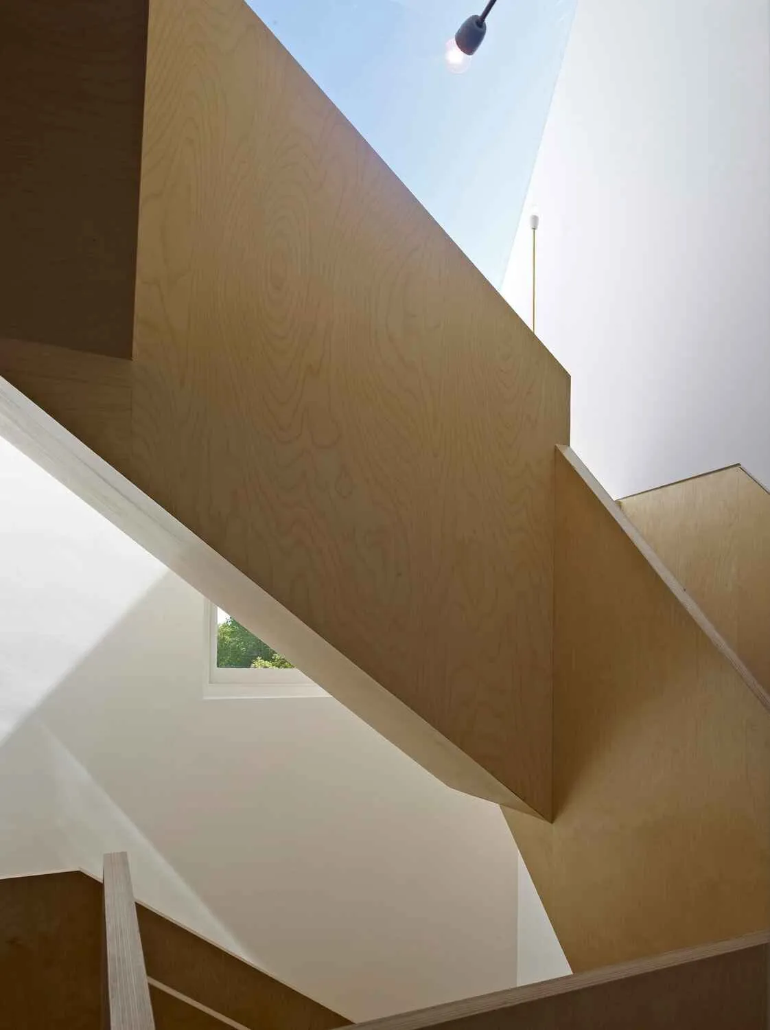 Folded House, Islington, N1 &mdash; Spiral stair geometry