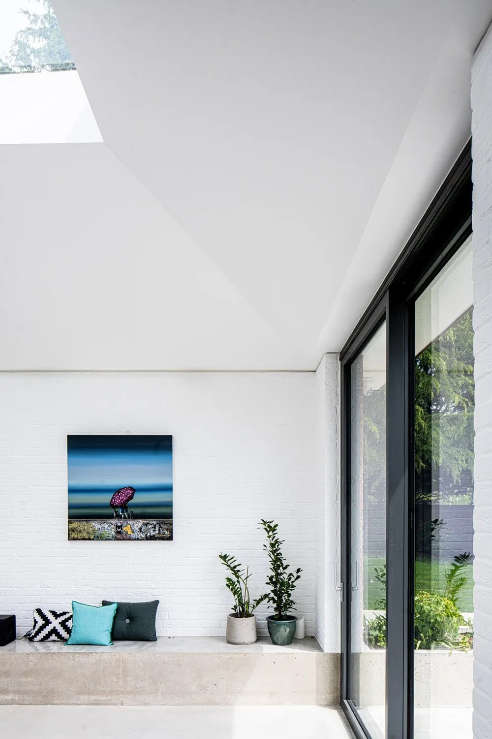 Garden Lodge, Harpenden, AL5 &mdash; Abstract of wall
