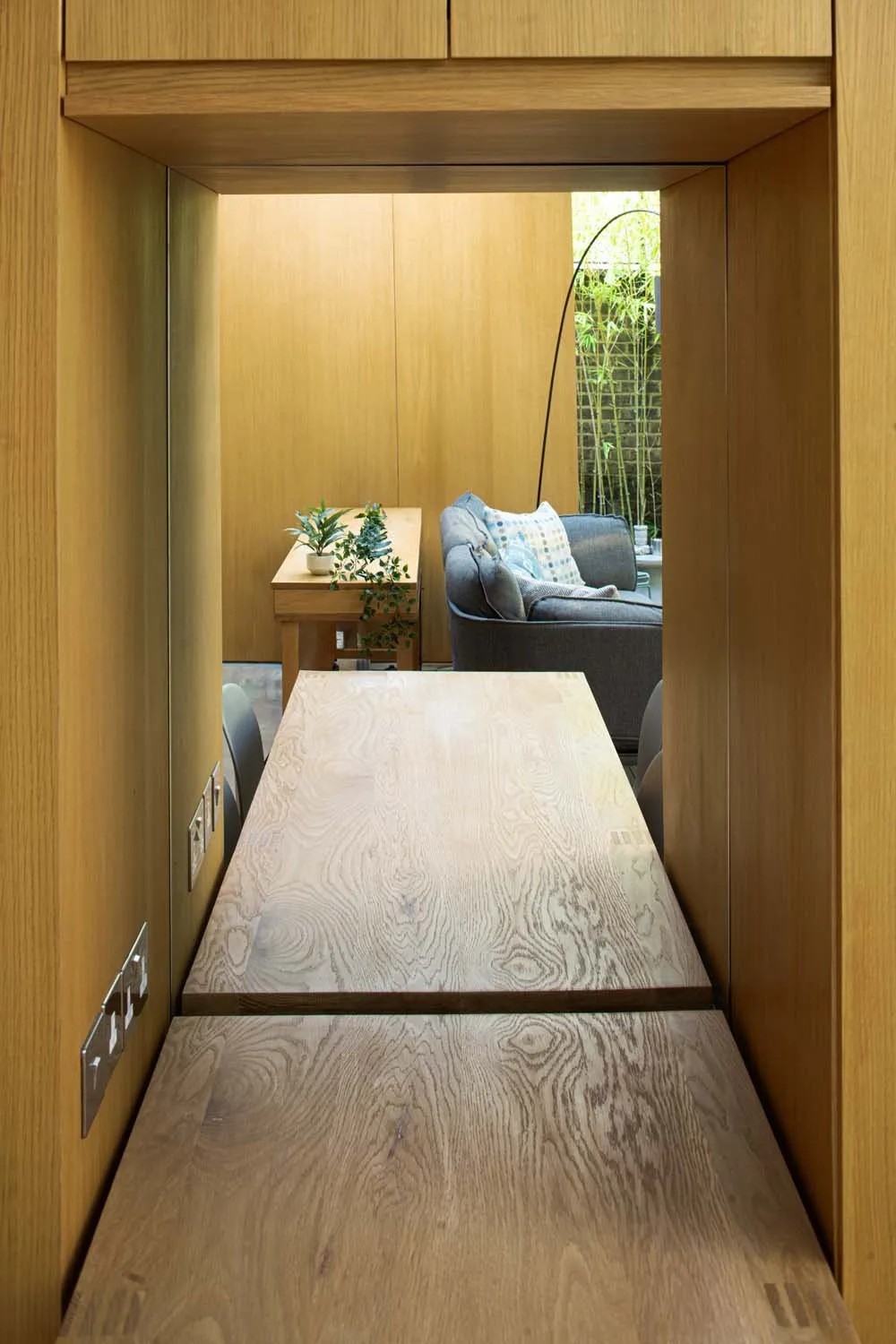 Hidden House, Clerkenwell Green, EC1 &mdash; Table mirror reflection
