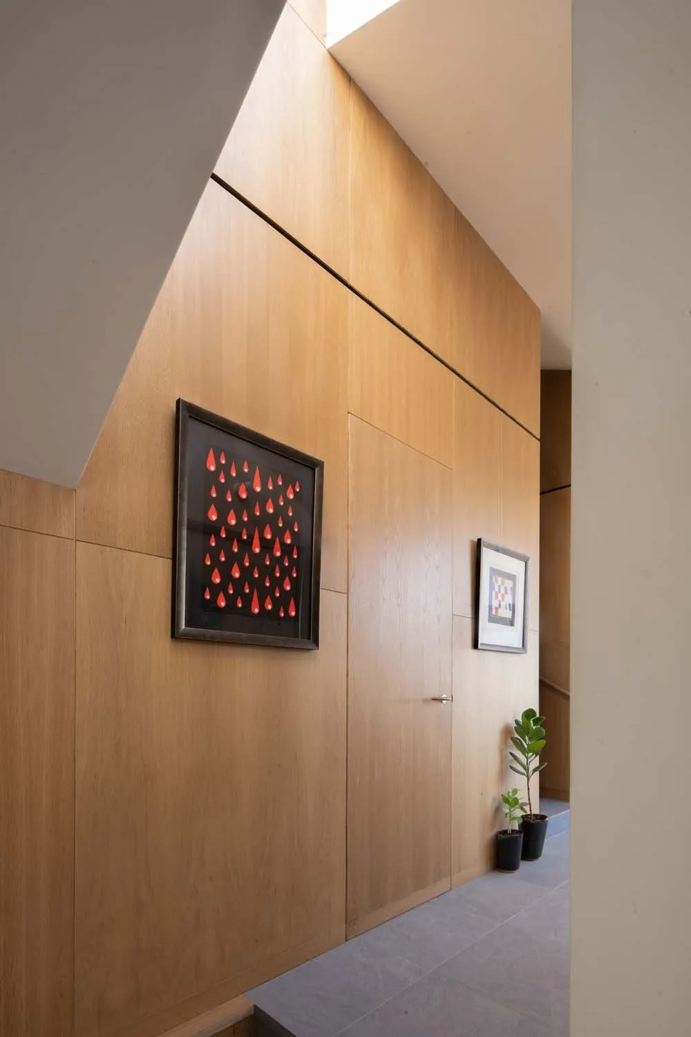 Modern Barn, Dorset, Jurassic Coast &mdash; Wall panels
