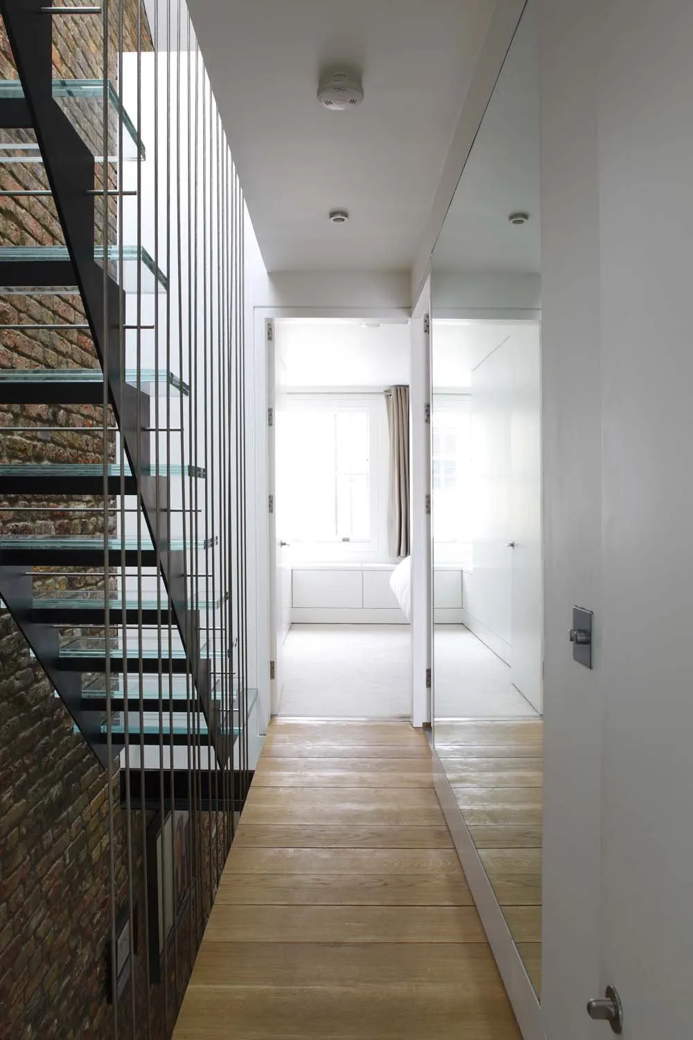 Modern Terrace, Islington, N1 &mdash; First floor corridor
