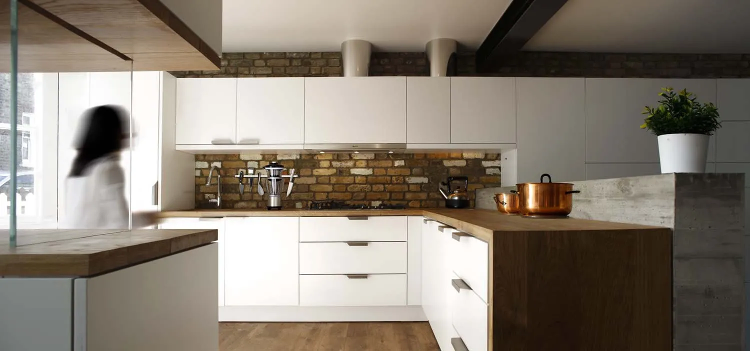 Modern Terrace, Islington — kitchen