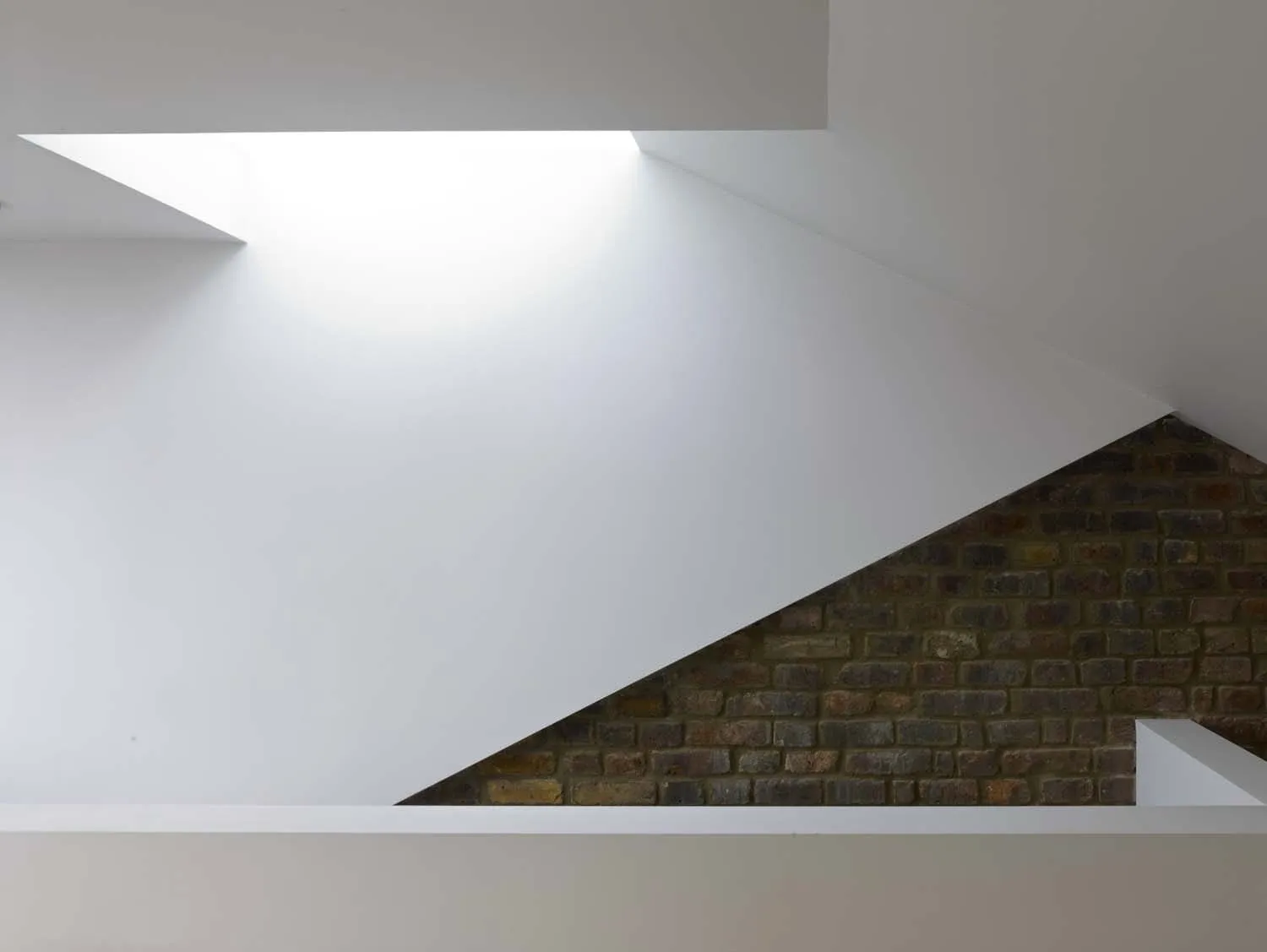 Modern Terrace, Islington, N1 &mdash; Skylight over stairs