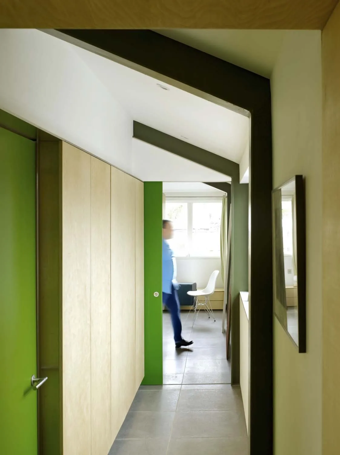 Sky House, Camden, NW1 &mdash; Hallway joinery