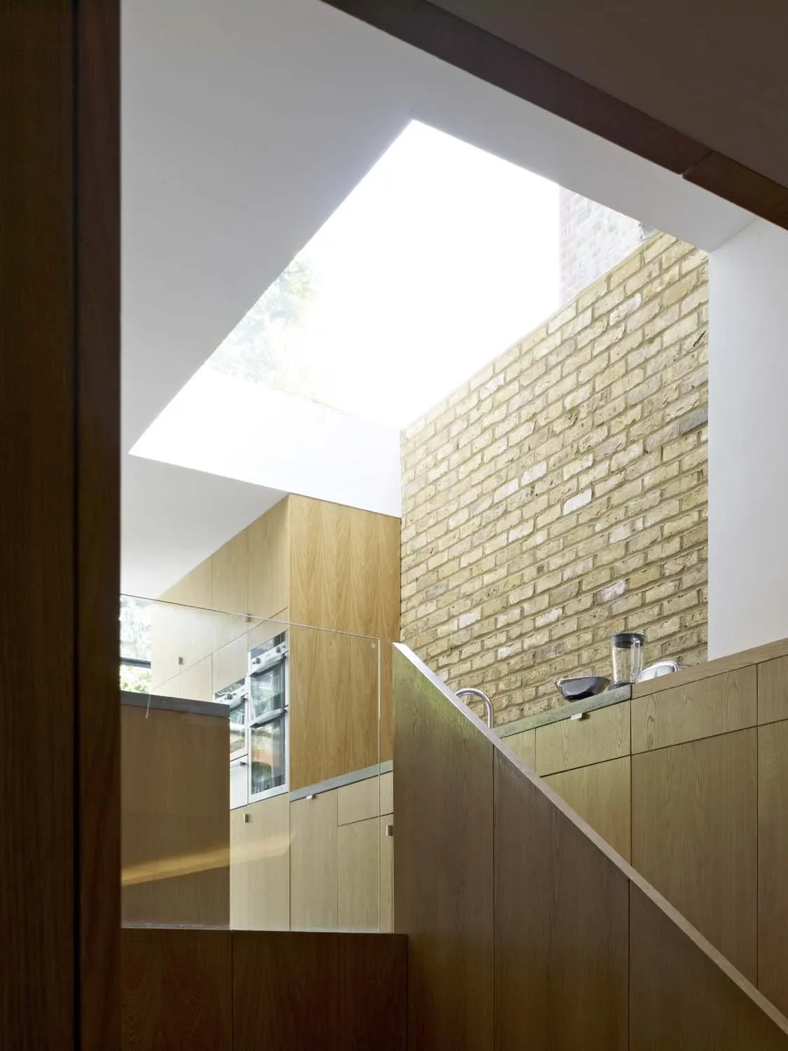 Well House, Islington — kitchen with skylight
